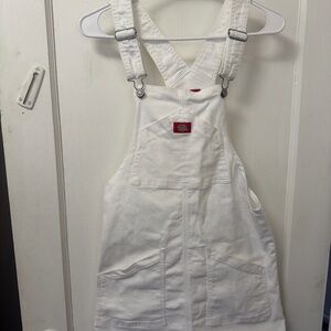 Dickies White Denim Overall Dreas